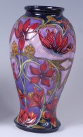 Lot 27 - A Moorcroft pottery vase in the Delonix...