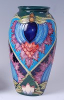 Lot 34 - A Moorcroft pottery vase in the Saadian...