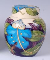 Lot 57 - A Moorcroft pottery ginger jar and cover in...