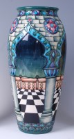 Lot 71 - A large Moorcroft pottery vase in the Jumeira...