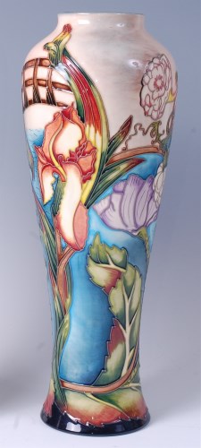 Lot 74 - A large limited edition Moorcroft pottery vase...