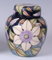 Lot 81 - A Moorcroft pottery ginger jar and cover in...