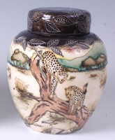 Lot 90 - A large limited edition Moorcroft pottery...