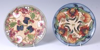 Lot 102 - A limited edition Moorcroft pottery year plate...