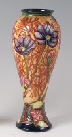 Lot 147 - A Moorcroft pottery vase in the Cosmos pattern,...