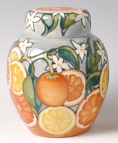 Lot 148 - A large Moorcroft pottery ginger jar and cover...