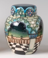 Lot 149 - A Moorcroft ginger jar and cover in the...