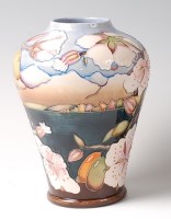 Lot 151 - A limited edition Moorcroft pottery vase in...