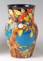 Lot 152 - A large limited edition Moorcroft pottery vase...