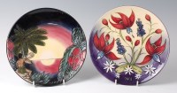 Lot 154 - A limited edition Moorcroft pottery year plate...