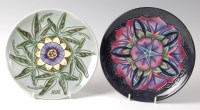 Lot 156 - A Moorcroft pottery year plate for 1992 in the...
