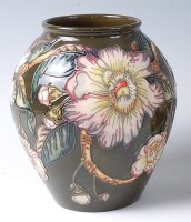 Lot 165 - A Moorcroft pottery vase in the Gustavia...
