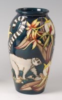 Lot 169 - A Moorcroft pottery vase in the Amazon...