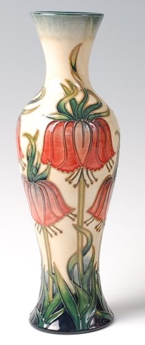 Lot 173 - A limited edition Moorcroft pottery vase in...