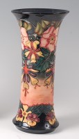 Lot 175 - A Moorcroft pottery vase in the Oberon pattern,...