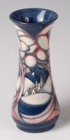 Lot 187 - A Moorcroft pottery vase in an unknown pattern,...