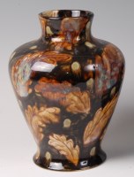 Lot 201 - A Cobridge stoneware trial vase in the...