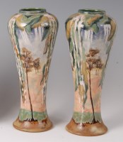 Lot 204 - A pair of Cobridge stoneware limited edition...