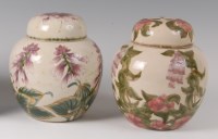 Lot 215 - A Cobridge stoneware ginger jar and cover in...
