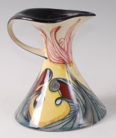 Lot 250 - A Black Ryden pottery ewer in the Dancing Wind...