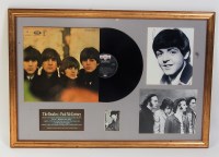 Lot 816 - 'Paul McCartney' signed black and white...