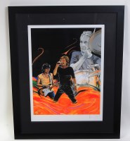 Lot 817 - 'The Famous Flames' by Ronnie Wood limited...