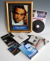 Lot 823 - A quantity of Robbie Williams related ephemera,...