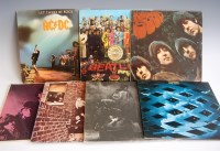 Lot 825 - Nineteen various 1960s and later vinyl records,...