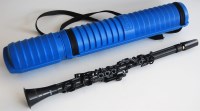Lot 827 - A 1980s Lyons C plastic beginners clarinet, in...