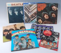 Lot 830 - Five Beatles vinyl records, Meet the Beatles,...