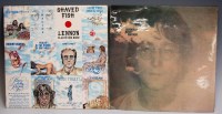 Lot 831 - John Lennon Imagine vinyl record, with poster...