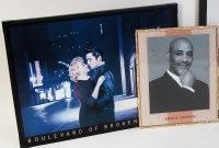 Lot 850 - A signed framed photograph of Errol Brown, and...