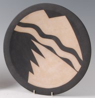 Lot 344 - Moray Miller - A studio pottery circular...