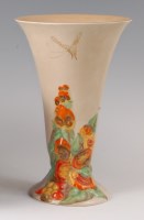 Lot 354 - A Clarice Cliff Wilkinson pottery footed...