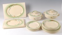 Lot 355 - A collection of 1930s Clarice Cliff Taormina...