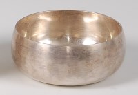Lot 426 - A Christofle silver circular bowl, of squat...