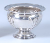 Lot 451 - An Art Nouveau silver pedestal bonbon dish, of...