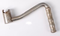 Lot 521 - Bugatti - A chrome starter handle, this...