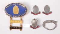 Lot 525 - Bugatti - A Prescott Owners Club gilt metal...