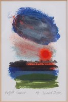 Lot 547 - Bernard Cheese (1925-2013) - Suffolk Sunset,...