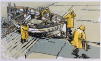 Lot 548 - Henry John Jackson (b.1938) - Wet slipway,...