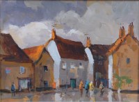 Lot 554 - Ronald Ronaldson (1919-2015) - Wet Day, East...