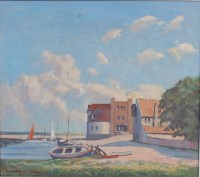 Lot 557 - Hugh Boycott-Brown (1909-1990) - The Quay,...