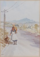 Lot 612 - Francis Russell Flint (1915-1977) - Woman...