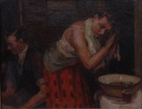 Lot 628 - Trevor Owen Makinson (1926-1992) - Woman...