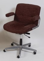 Lot 650 - Martin Stoll for Giroflex - A 1970s brushed...