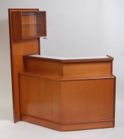 Lot 675 - A 1970s English teak bar by Turnidge, of...