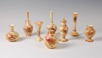 Lot 1044 - A Royal Worcester blush ware vase, shape No....
