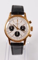 Lot 1148 - A gents gold plated Breitling 'Long Playing'...