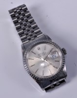 Lot 1172 - A gents steel cased Rolex Oyster Perpetual...
